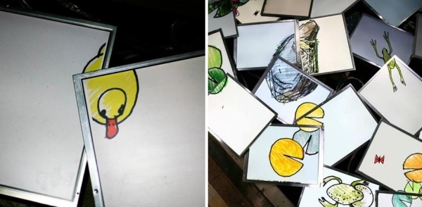 Recyklované počítačové obrazovky Inovatívny dizajn