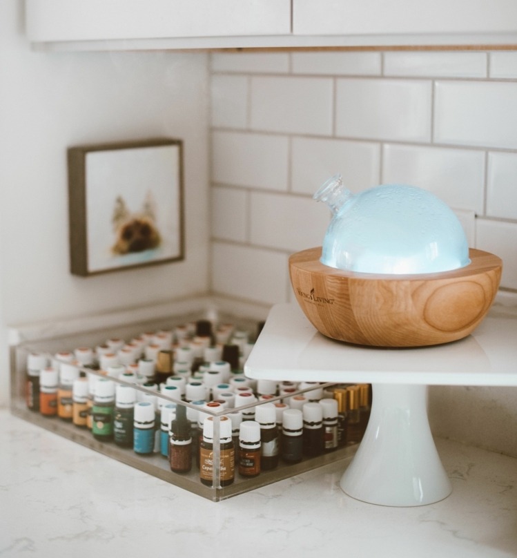 difuzér na esenciálne oleje aromaterapia recepty na prechladnutie