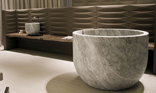 Mramorová vaňová vaňa Vaselli Carrera