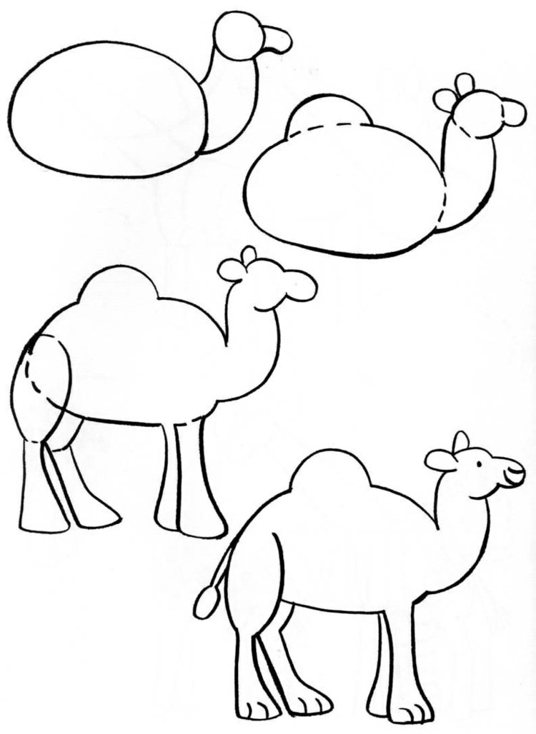 Rýchlo a jednoducho namaľujte ťavu a dajte dohromady zoo