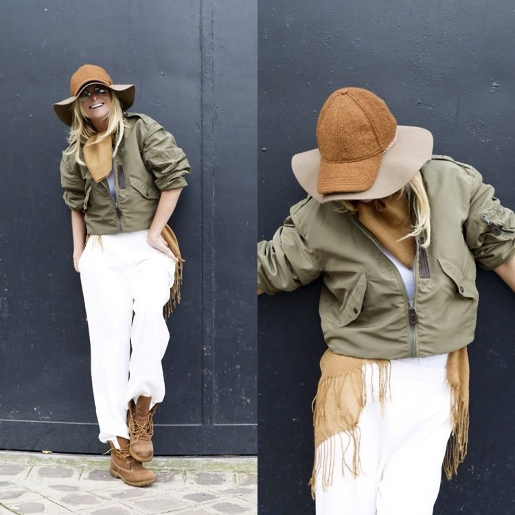 Timberland Boots štýl hnedý boho štýl