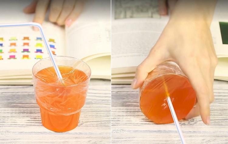 Tipy a triky okolo domu, ako zabrániť rozliatiu tipy-triky-domáce-šálky-na-ochranu-proti rozliatiu-priľnavá fólia