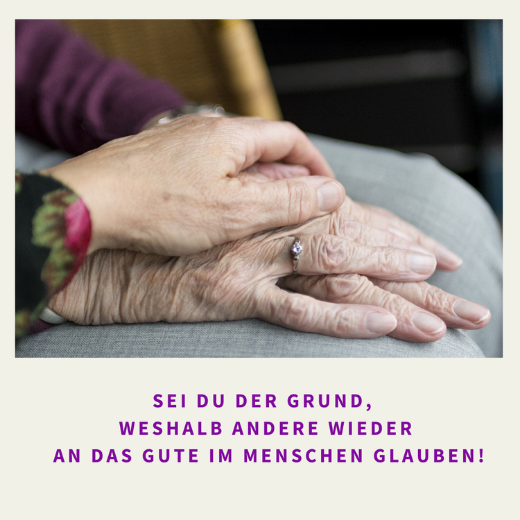 myslite pozitívne, keď hovoríte o dobrom, v ktoré ľudia veria