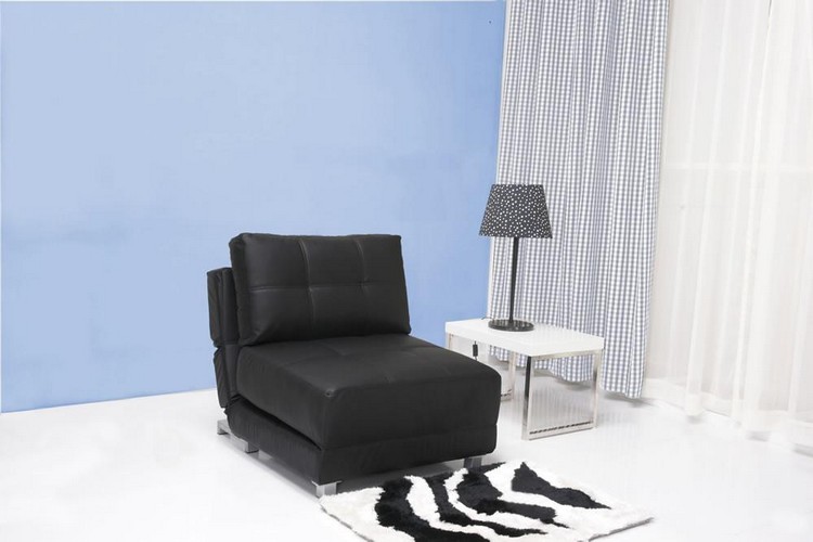 kreslo-kreslo-detská izba-čierna-koženka-čalúnenie