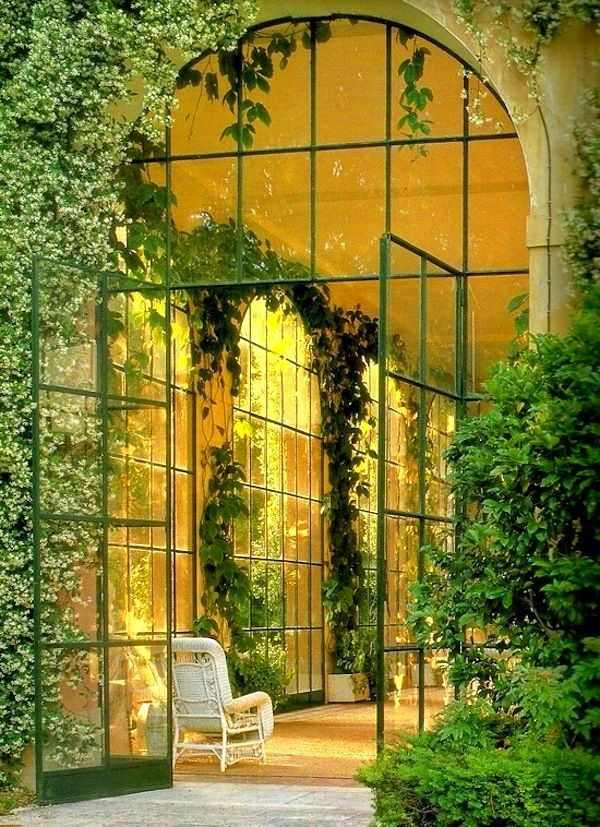 Záhradné dvere zasklenie dverami Rastliny Starostlivosť o tiene milujúce druhy kvetov