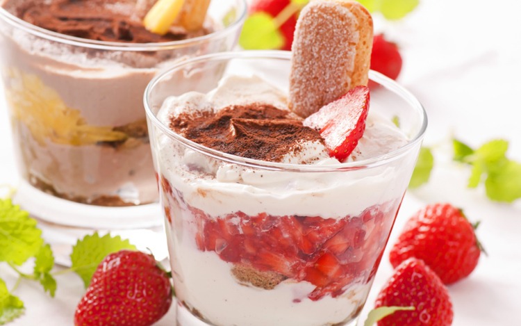 vegánsky recept jahody tiramisu