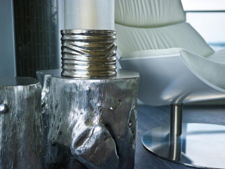 Zostavte si svoj vlastný kmeň stromu strieborná farba nápady