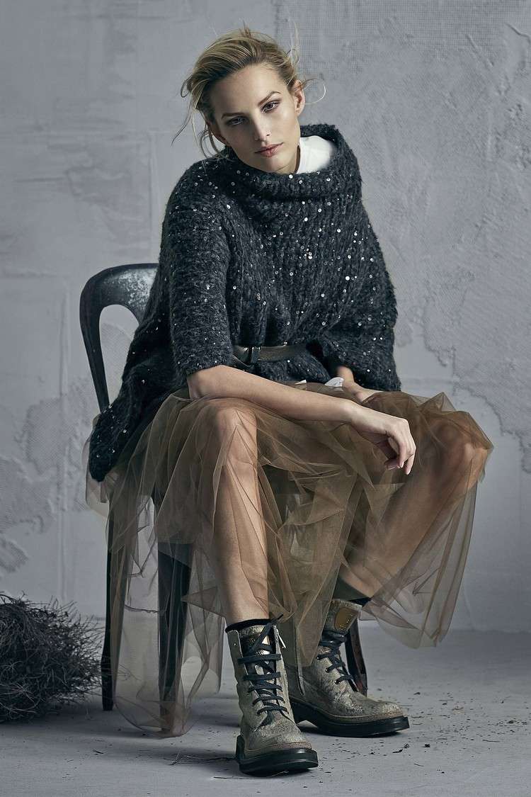 Trendy v topánkach na jeseň zima 2020 Sukňové trendy v sukni 2021 kombinované