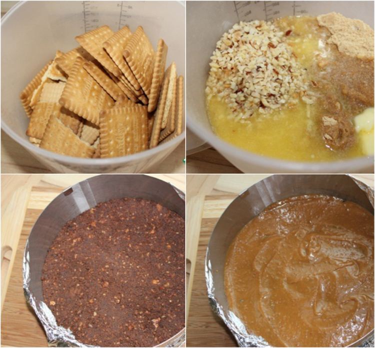 jednoduchý koláč toffifee so sušienkovým základom bez návodu na pečenie