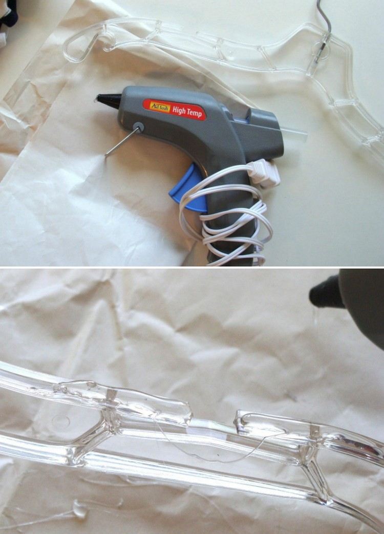 skvelé drotárstvo-nápady-životné triky-horúce-lepidlo-vešiaky-vešiaky-protišmykové