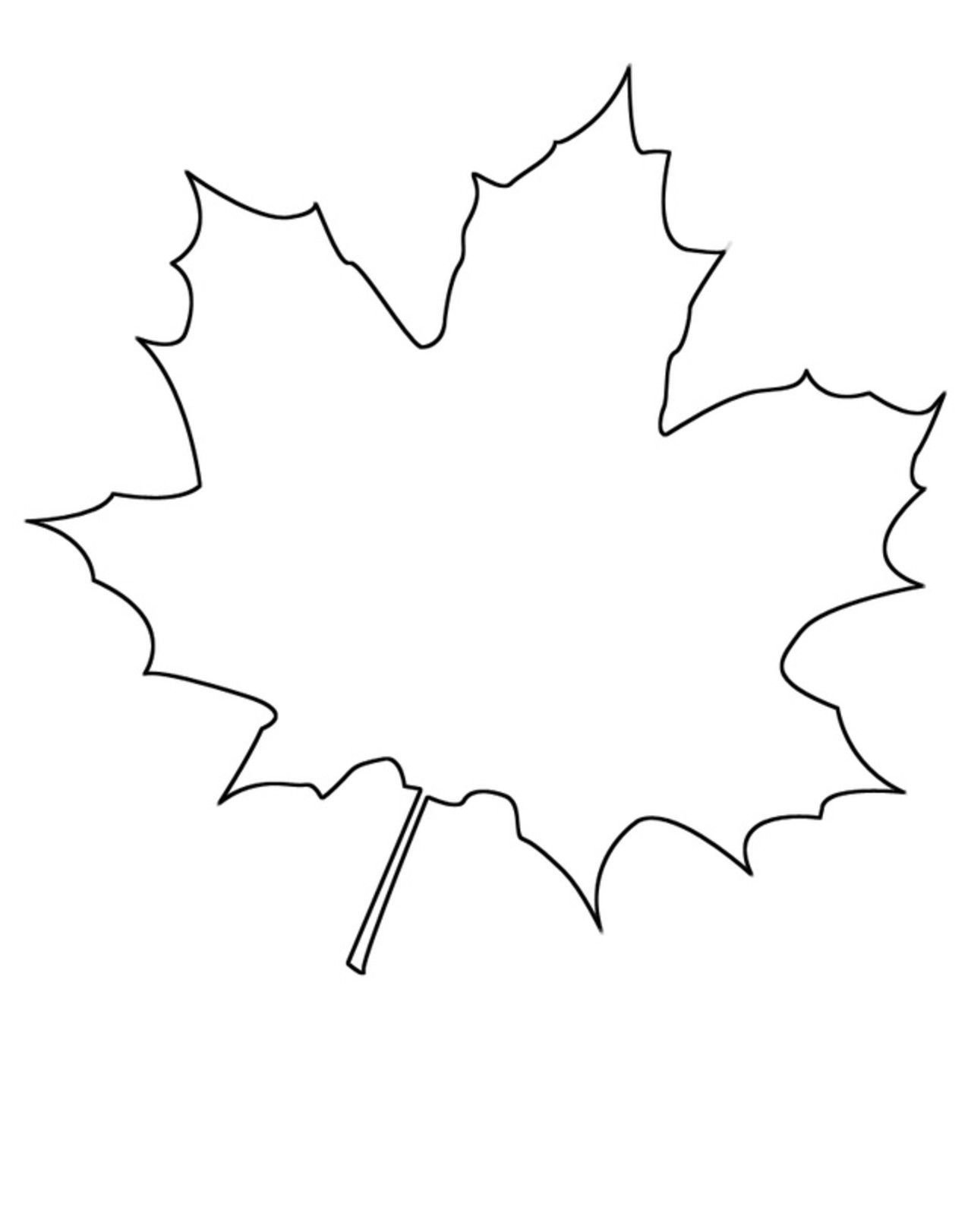 Vytlačte javorový list a použite ho na akékoľvek remeselné projekty