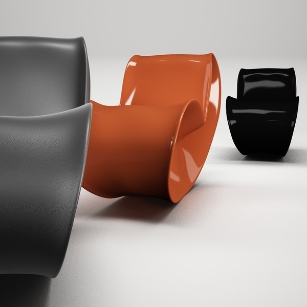 Hojdacie kreslo moderného dizajnu Ron-Arad Dizajn hojdacieho kresla-moderný nábytok Ron-Arad