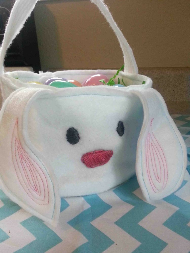 Veľkonočný košík-urob si sám-cítil-veľkonočné-zajačik-deti-nápad