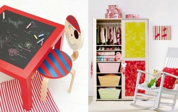 Nápady na dizajn detského nábytku zdobia