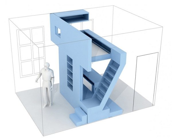 Nápad na dizajn nábytku do detskej izby Nápad na dizajn nábytku do detskej izby