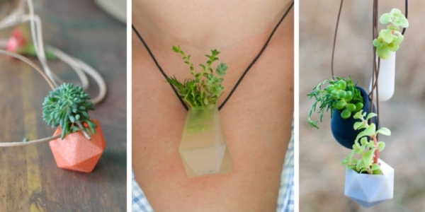 bižutéria náhrdelníky prívesky miniatúrne kvety