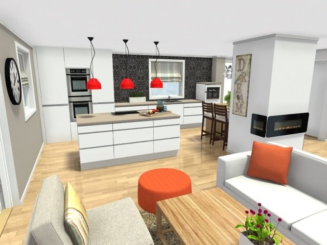 3D plánovač obytného priestoru online Pôdorysy a plány RoomSketcher v 3D free-living-space-planner-online-RoomSketcher-plány podlaží-plánovanie-3D