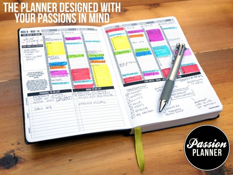 Passion Planner Organizátor pre všetky nápady a schôdzky top-kickstarter-projects-2014-notebook-vášeň-plánovač