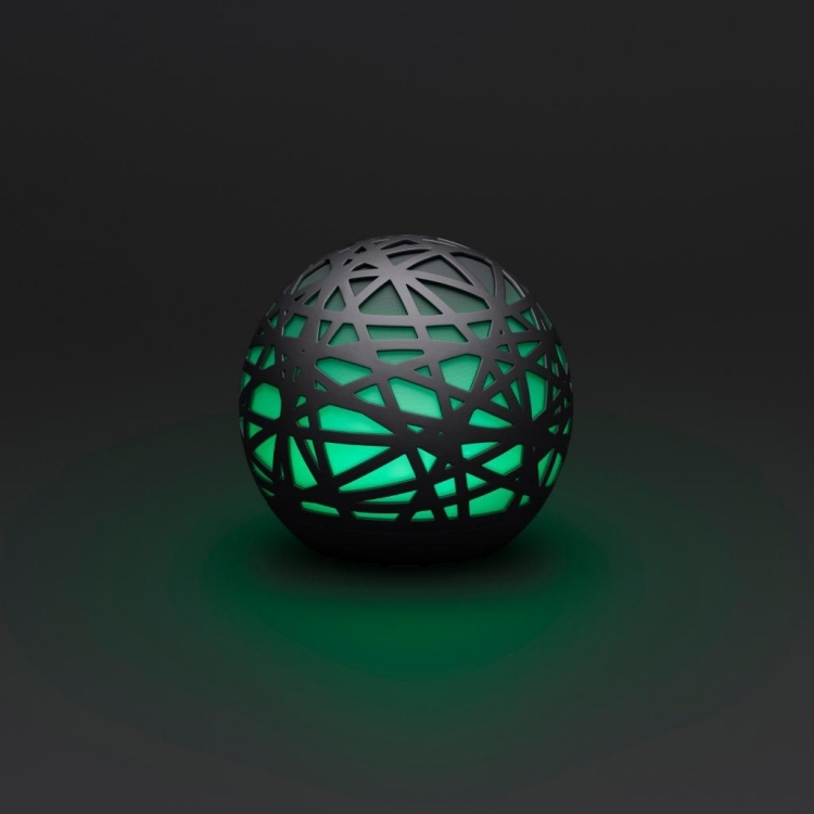 Zmysel pre Hello v čiernej farbe sa rozsvieti na zeleno top-kickstarter-projects-2014-Sense-ahoj-čierna