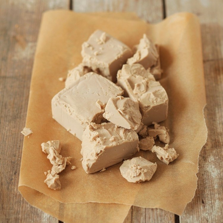 Ak máte čierne bodky, vyčistite si tvár kvasinkami a mliekom pleťové masky proti čiernym bodkám kocky droždia prísada recept na krásu