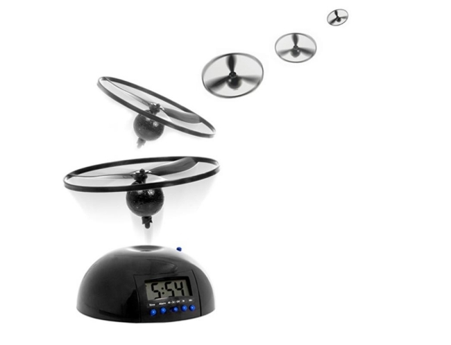 Budenie s budíkom lietajúcim na vrtuli zaručí, že nebudete spať kreatívny budík lietajúca vrtuľa vstať záruka