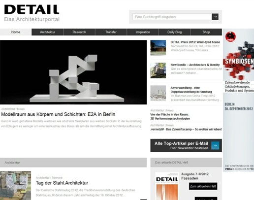 Detail Architekturblog-top fóra Nemecko Detail-Architekturblog-top-forum-Deutschland