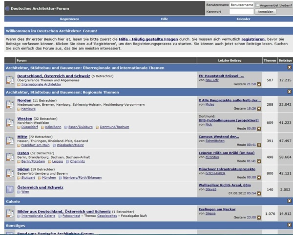 Fórum nemeckej architektúry-Najlepšie fórum Fórum nemeckej architektúry najlepšie fórum