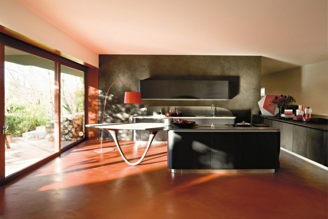 Kuchyne Snaidero kuchynský ostrovček bezúchytkové moderné