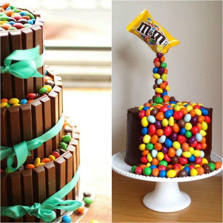 variácie tortových cukríkov-viacvrstvové-kitkat-mnm-efekt-vyrobte si sami