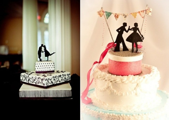 Nápady na svadobnú tortu pre svadobný pár