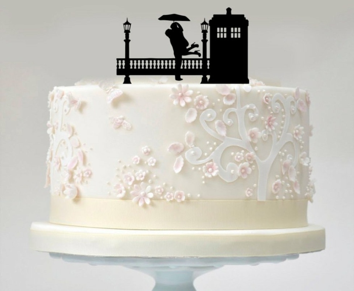 Svadobné dekorácie figúrky torty svadobný pár