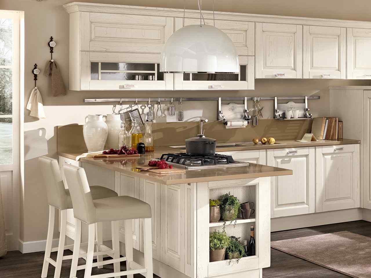 kuchynský systém moderný-stoličky klasického dizajnu pre priestranné-svetlé kuchyňa-koncept moderné-stoličky-klasický-dizajn-priestranné-izby-svetlé