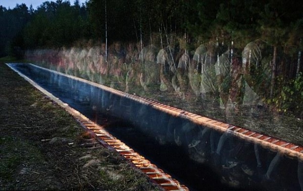 51 metrov dlhá trampolína Rusko 51 metrov dlhá trampolína