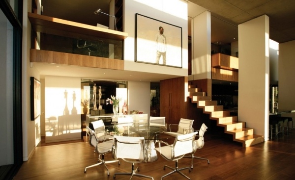 luxusná rezidencia v vnútornom balkóne kapského mesta