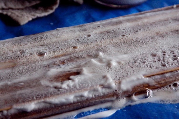 Driftwood-dosky-návod na výrobu-sóda-ocot-nástenná polica