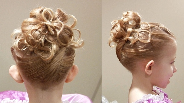 krásne updo na slávnostné príležitosti-outfit pre malé slečny sviatočné-updos-pre-malé-dievčatá-vlasové doplnky