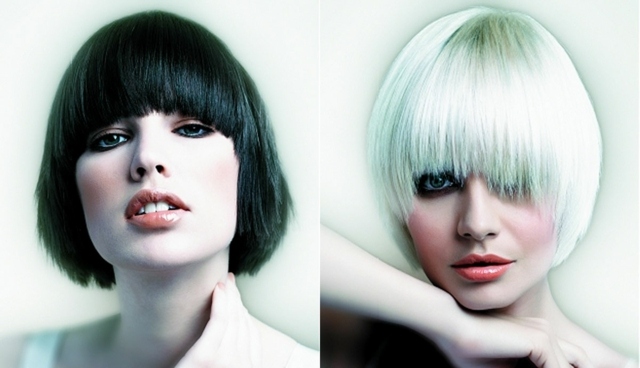 cool bob účesy strih blond čierna krátke blond čierne krátke nápady dlhej tváre