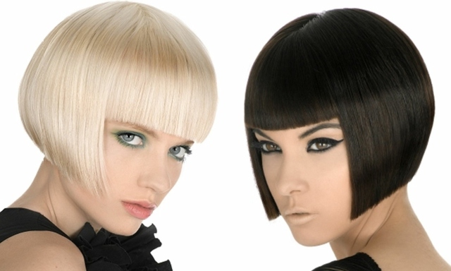 Blond havran čierne farby vlasov 2014 účesy ženy Farby na vlasy 2014 strih vlasov trendy hviezdy krátke rovné
