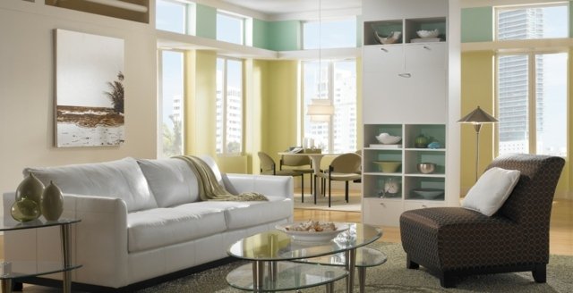 zariadiť obývaciu izbu modernými nuansami