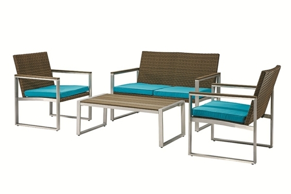 moderný sedací nábytok záhradná súprava stoličky stôl