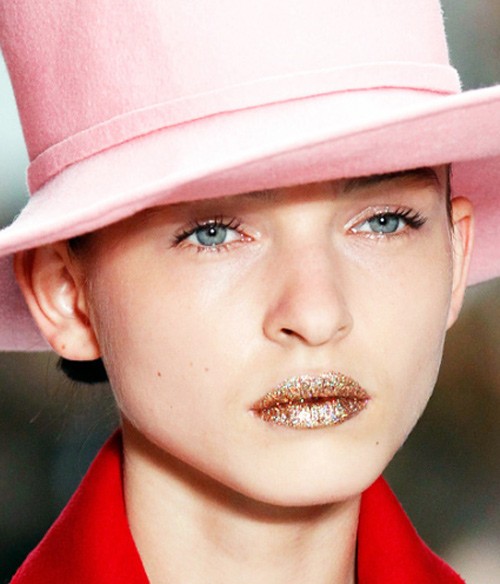 Pysky s trblietavými časticami-efekt disco gule-trblietky-zlaté striebro Novoročné pery Schmike Ideen s trblietavými časticami-efekt disco gule-trblietky-zlaté striebro