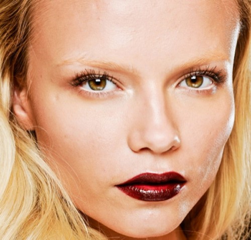 Vínovo červené pery-nápady na líčenie-červená tvár-krásna kontúra Víno červené kontúrovacie pero plné nápadov na líčenie-červená tvár-krásna kontúra