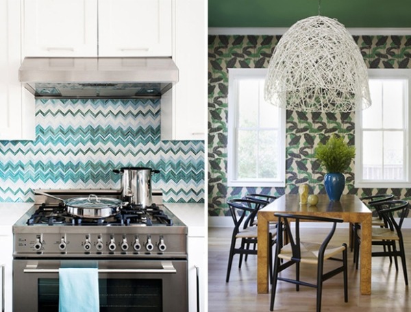 Nápady na tapety s cikcakovým vzorom, trendy v roku 2013