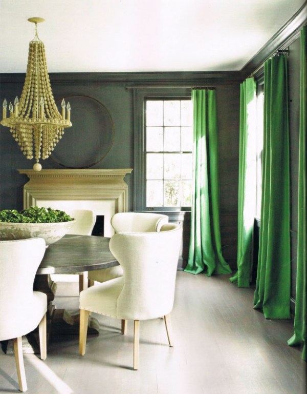 Trendy v zariaďovaní Emerald Green White Magnificent