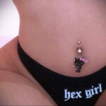 Photo of navel piercing - navel piercing 03/17/2021 №067 - belly button piercing -