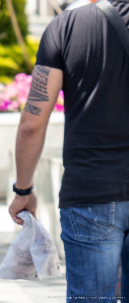 Maoryskie wzory tatuaży od ramienia do łokcia dla mężczyzn - 05.09.2020 - Street tattoo - 6