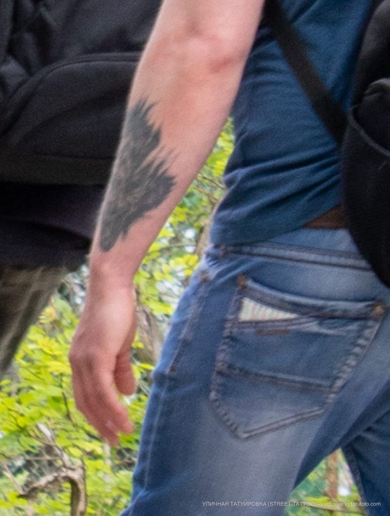 Fragment tatuażu na lewym nadgarstku mężczyzny - 05.09.2020 - Street tattoo - 2