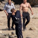 Zdjęcie tatuażu z egipskim bogiem w podbrzuszu i skrzydłem na ramieniu faceta - 05.09.2020 - Street tattoo - 2