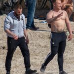 Zdjęcie tatuażu z egipskim bogiem w podbrzuszu i skrzydłem na ramieniu faceta - 05.09.2020 - Street tattoo - 5