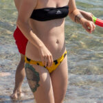 Zdjęcie tatuażu z portretem Merlina Monroe w okrągłej ramce - Street tattoo # 04 - 06.12.2020 dla 5